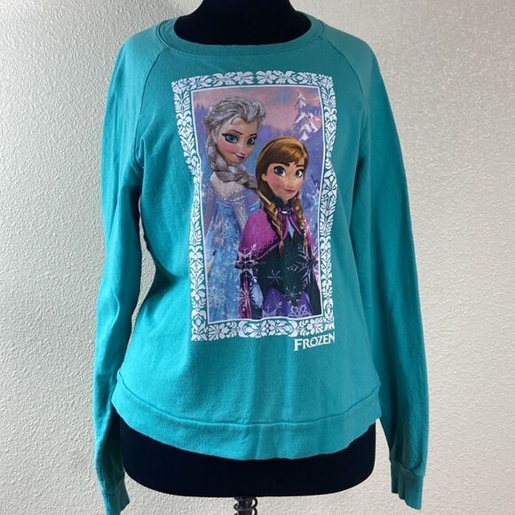 frozen Sweaters - FROZEN DISNEY ANA & ELSA VINTAGE SWEATER SIZE L